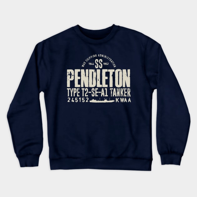 SS Pendleton Crewneck Sweatshirt by MindsparkCreative